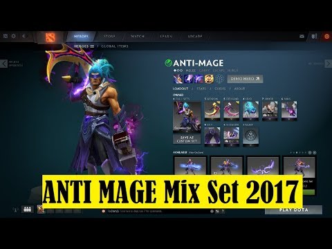 hemmeligt åbning Landbrug Anti Mage Mix Set - Dota 2 (mix set 2017) - YouTube