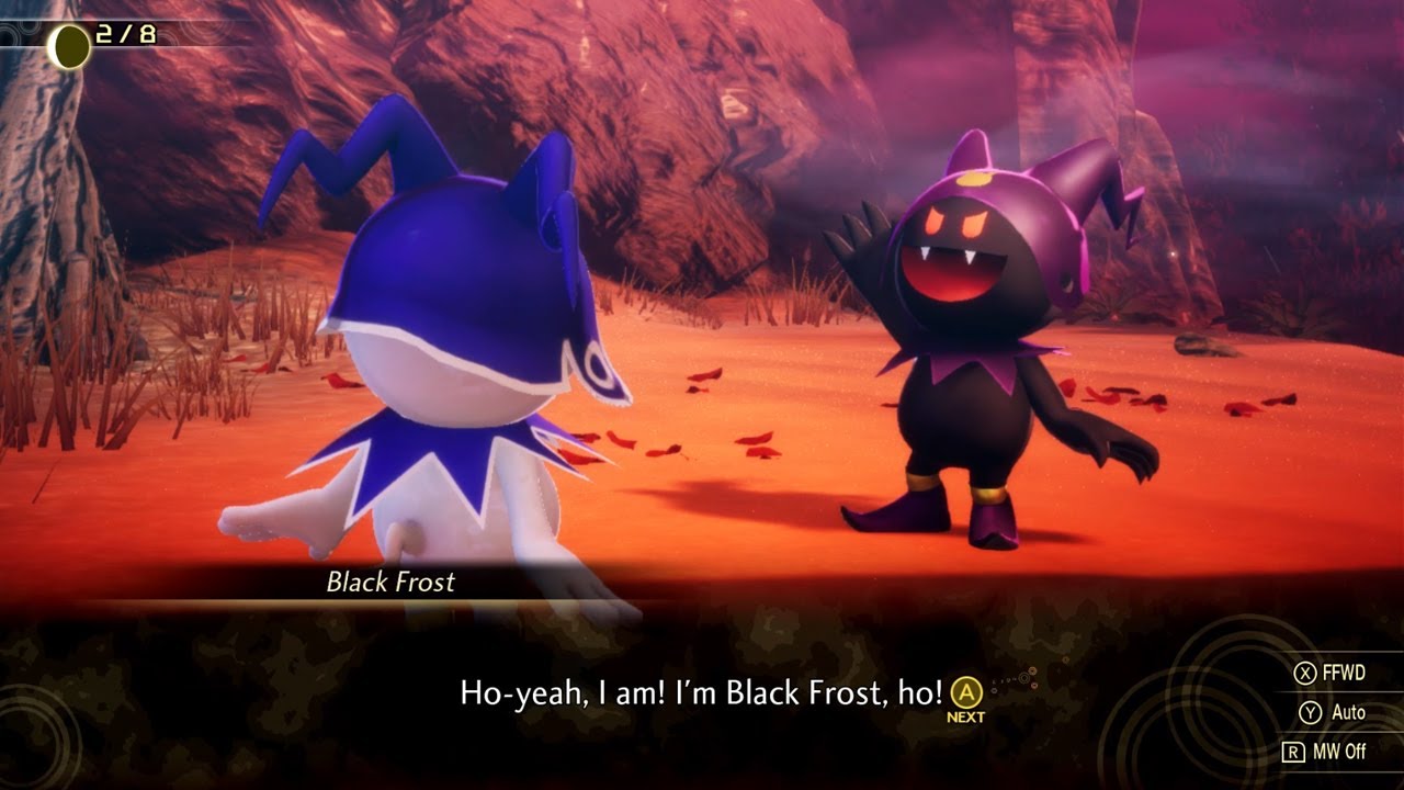 Shin Megami Tensei 5 Jack Frost, King Frost & Black Special Conversation - YouTube