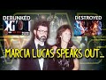 George lucas ex wife destroys disney star wars  debunks saved in the edit