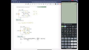 Practice Problem 2.15 (1) Y to Delta, Fundamentals of Electric Circuits, Alexander/Sadiku