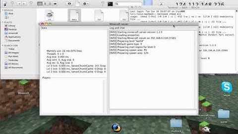 How To Make A Minecraft Server 1.2.5 (No Hamachi) Mac
