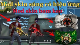 [Free Fire] Hướng dẫn MOD SKIN SÚNG MP40 BÍCH VÀNG,CƠ ĐỎ CÓ HIỆU ỨNG.. MOD BOM KEO...OB21 V1.47.7