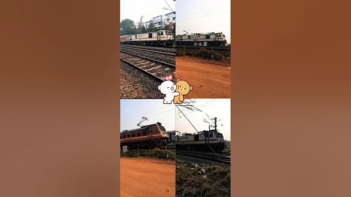 Powerful Locomotives Part-942. Indian Railways #shorts #train #railway #travel