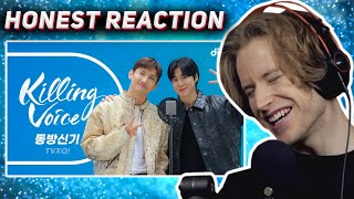 HONEST REACTION to TVXQ! on Dinge Killing Voice!