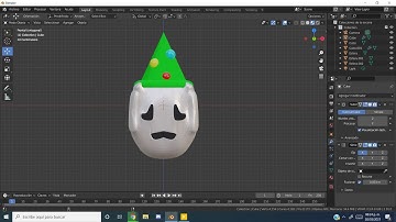 creando a "Jester the Clown" | Blender