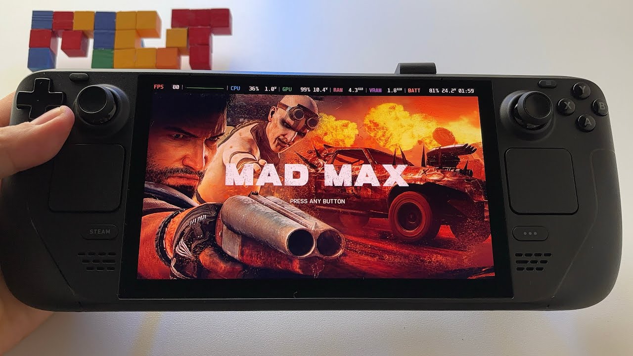 Mad Max - insanely God on Steam Deck Oled