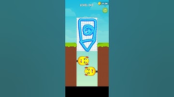 Logic Puzzle : Draw To Smash  Gameplay 🥌 243 244 💥🥚🥳😎 #like #drawtosmash #gaming #gameplay