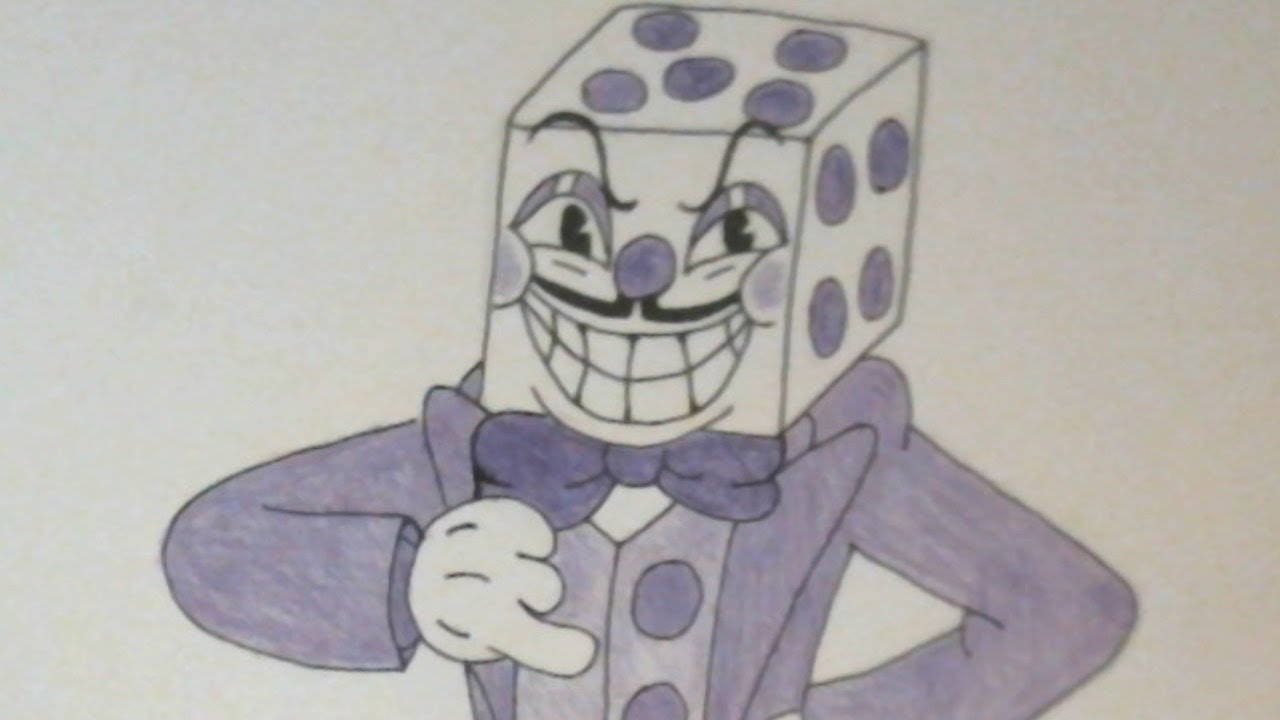 King Dice Speed Drawing - YouTube.