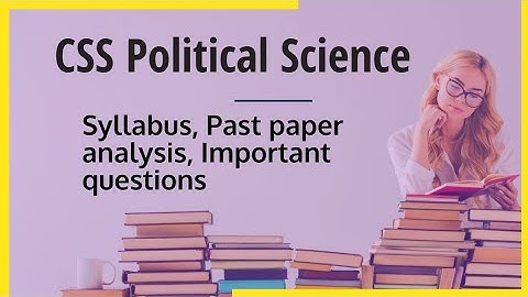 Political Science Important questions #css #pms #syllabus analysis #paper preparation #past paper