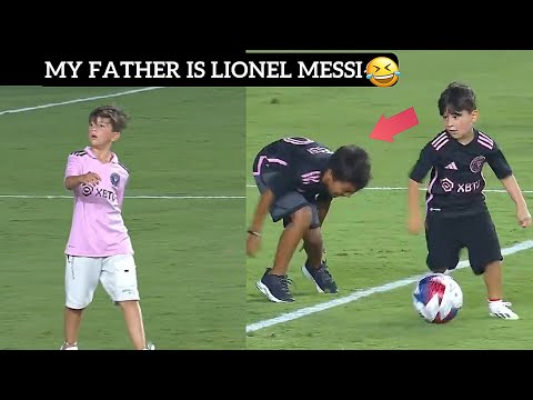 Messi&#39;s Three Sons showed amazing skill after the Inter Miami victory