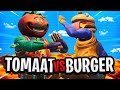 HAMBURGERS vs TOMATEN vs LAVA - Fortnite (met Roediementair)