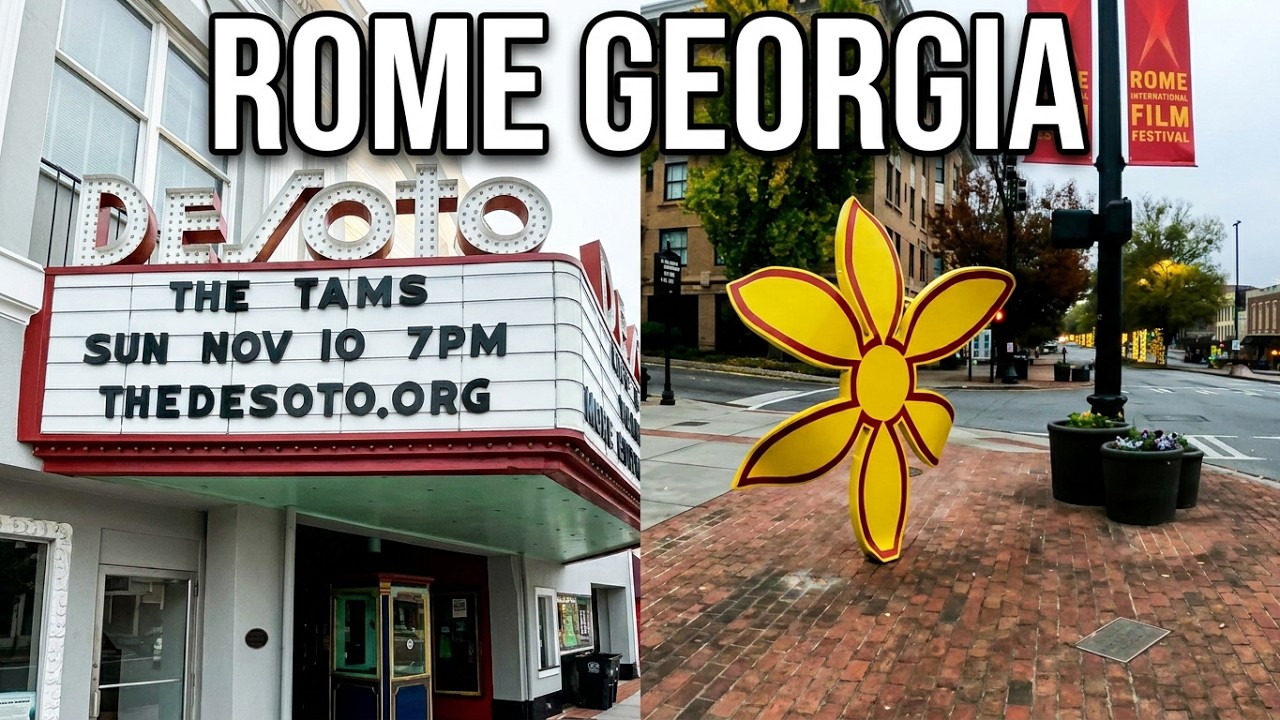 Exploring ROME, GEORGIA: Walking Tour - YouTube