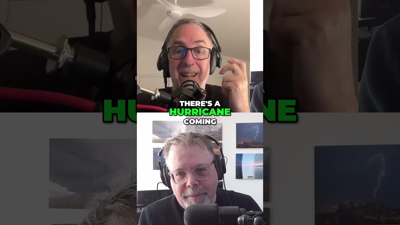 Surviving a Hurricane - One Man's Terrifying Experience #podcast #avlmediagroup #geezersofgear