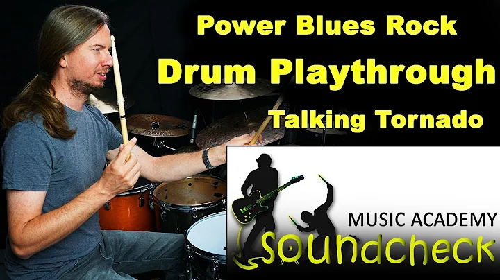 Power Blues Rock! Talking Tornado drum playthrough feat. Julian Reuter