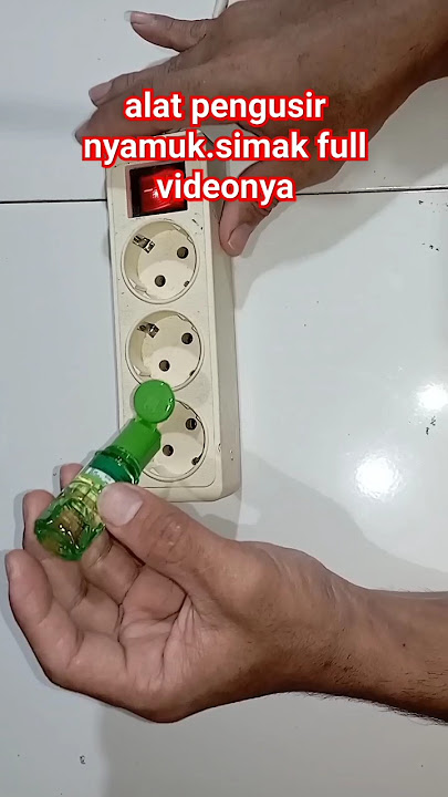 alat pengusir nyamuk yang sangat ampuh tanpa epek samping