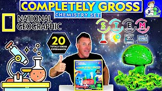Match Highlights National Geographic Completely Gross Chemistry Set  S.T.E.M.