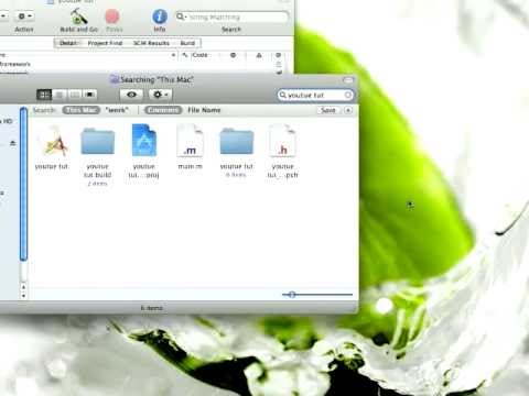 Mac xcode tutorial-  making simple app