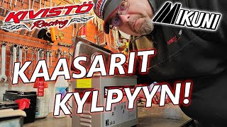 KAASARIT ULTRAÄÄNIPESURIIN?!  Cleaning carburators with ultrasonic, english subtitles available.