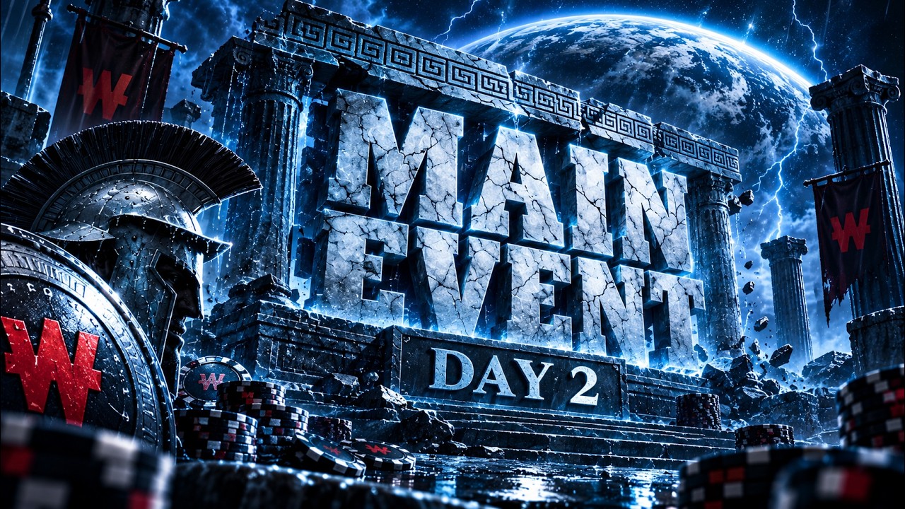 🪙 MAIN EVENT 125€ DAY 2 🪙21h bug - YouTube