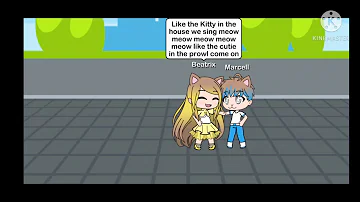 Xiao Feng Feng And Xiao Pan Pan - learn to meow gacha life version by beatrix and marcell (english)