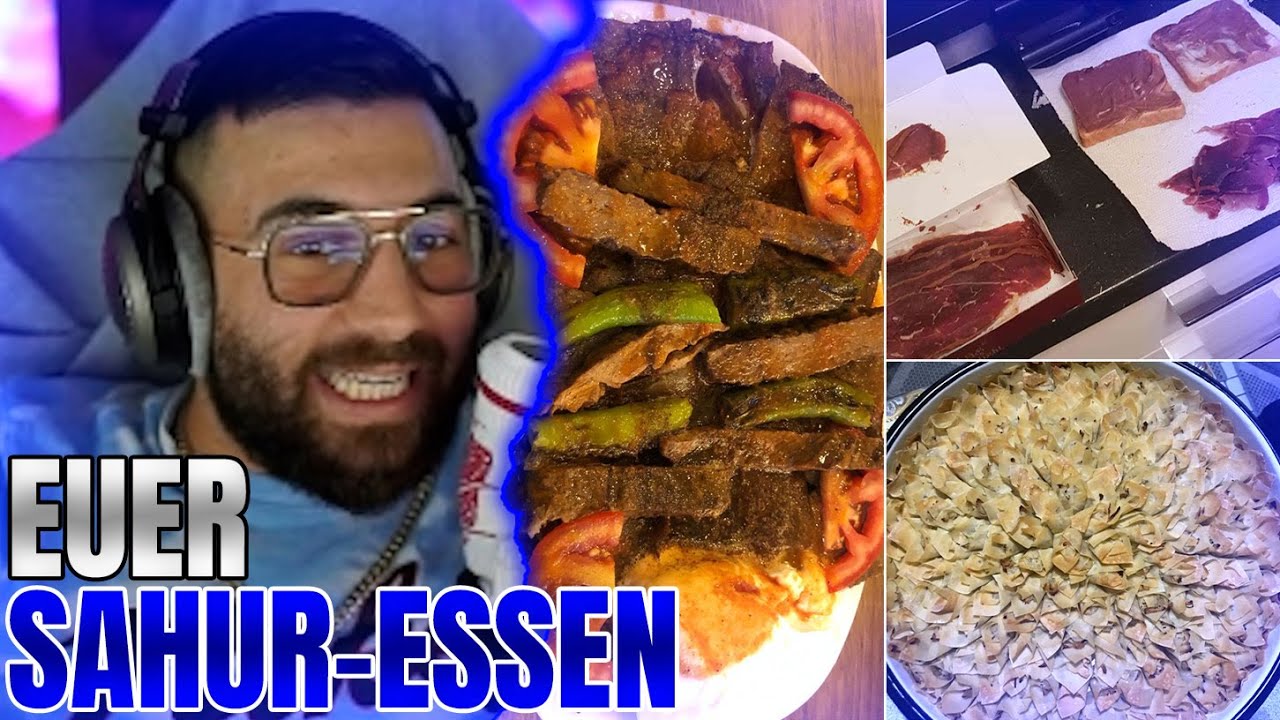MERT REAGIERT AUF ZUSCHAUER SAHUR-ESSEN 😍🥘