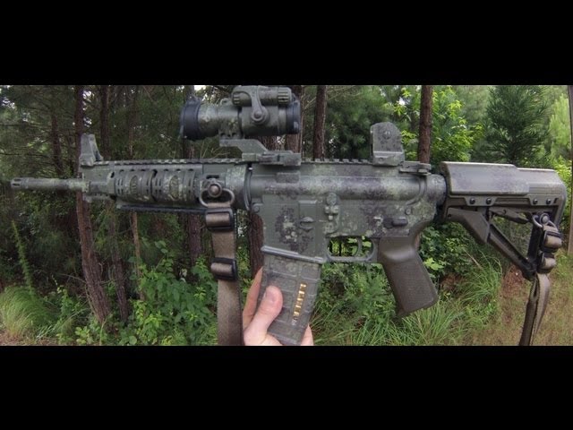 DIY: Camo Paint Your Rifle - Sponge Style