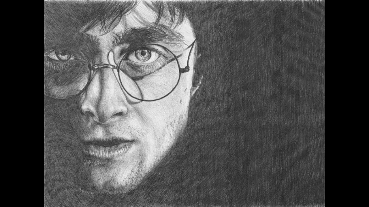 Daniel Radcliffe as Harry Potter Drawing