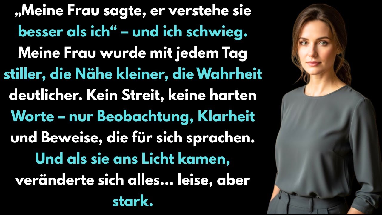 „Weil ich mich nicht mehr geliebt gefühlt habe“ – genau diesen Satz flüsterte meine Frau mir am Abend zu, nachdem ich herausgefunden hatte, warum sie plötzlich so oft lächelte. Es war...