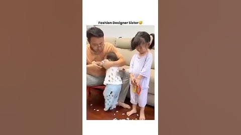 Fashion designer sister...🤫🤣