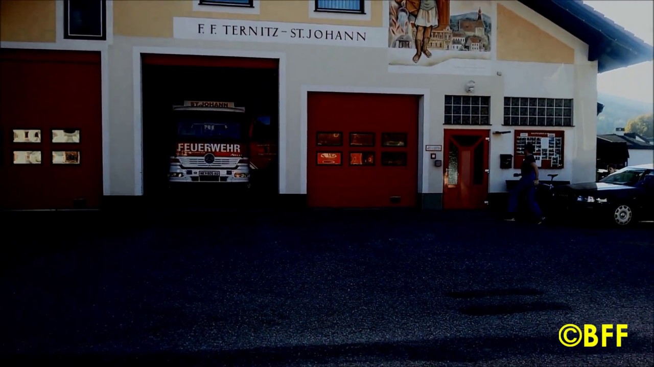 FF ST.Johann - Ausrücken zu überhitzter Ofen