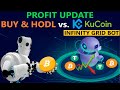 PROFIT UDATE $BTC Bitcoin BUY & HOLD Investment vs KuCoin INFINITY GRID BOT Passive Income Strategy
