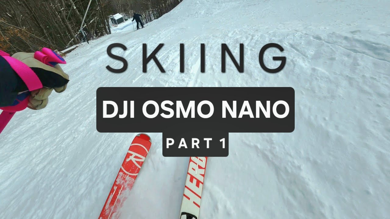 Skiing with the DJI Nano? Part 1 - Compare POV Rock Steady vs Horizontal Correction when skiing.