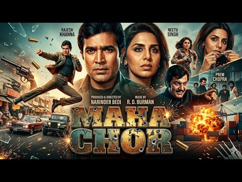 Maha Chor Rajesh Khanna Neetu Singh Prem Chopra ki Superhit Bollywood Action Movie 