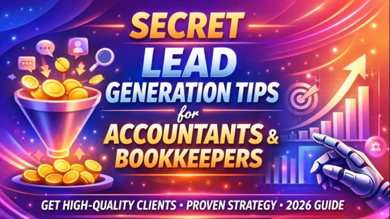 How Accountants & Bookkeepers Can Generate High-Quality Leads in 2026 | Proven Strategy