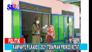 KAMPANYE PILKADES  2021 TERAPKAN PROKES KETAT