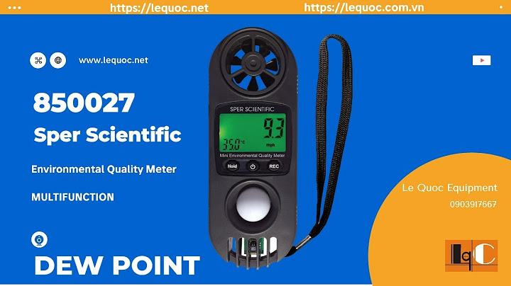 Điểm sương dew point là gì năm 2024