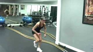 45 Degree Single Leg Bound w/ Stabilization Profile