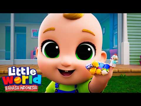 🎶 Finger Family 🎶 | Little World Indonesian | Cartoons and Kids Songs