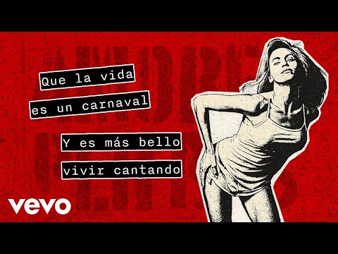 Celia Cruz - La Vida Es Un Carnaval (Lyric Video)