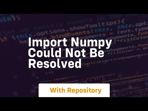 import numpy could