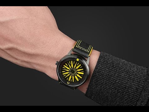 Humism Puts Kinetic Art on the Face of Wrist Watches