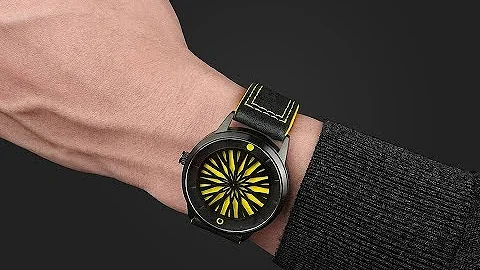 Humism Puts Kinetic Art on the Face of Wrist Watches