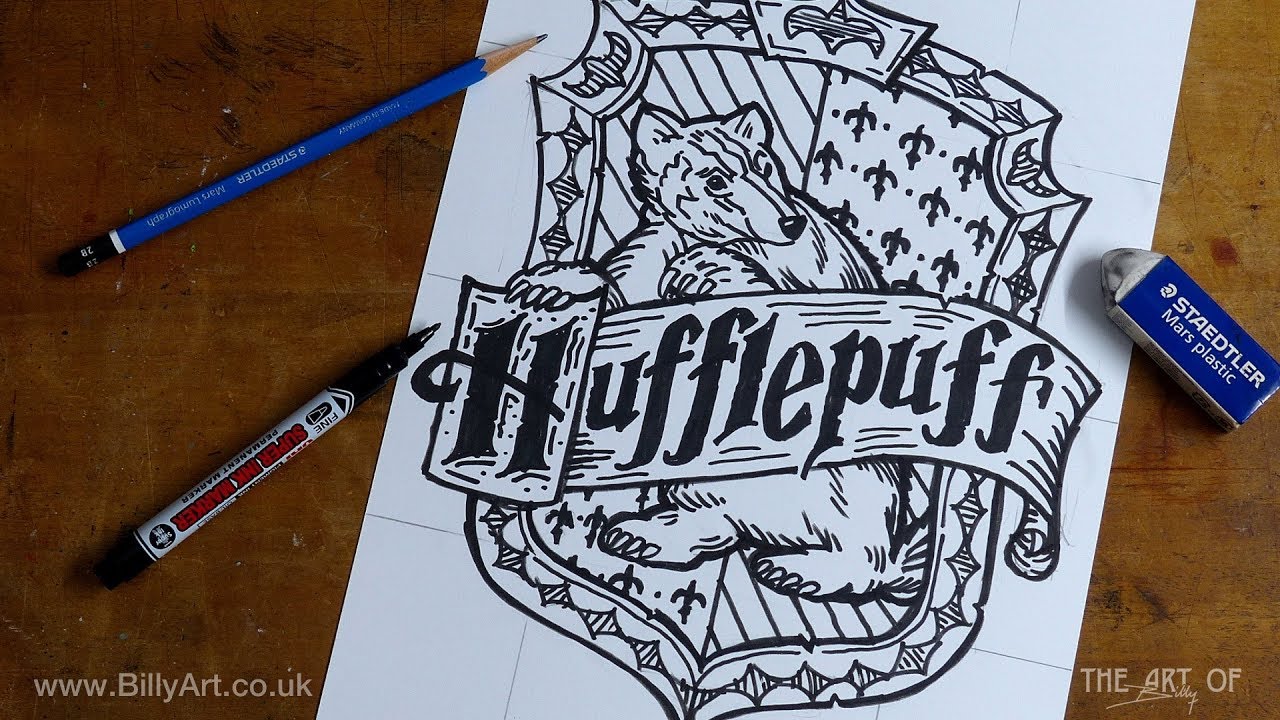 Featured image of post Simple Hufflepuff Drawings