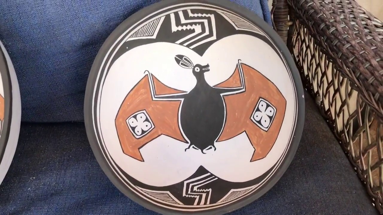 Mimbres Bowl Firing
