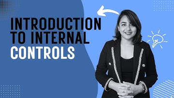INTRODUCTION TO INTERNAL CONTROLS