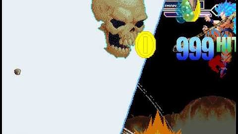 MUGEN Gold Mario, Goku SSJ7 and God Orochi vs Nightmare Broly, Himan Zellode and Sephiroth 1