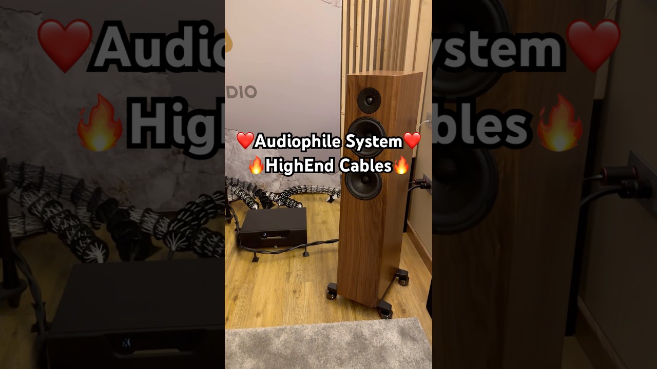 Audiophile Power Cables 🔥 Audiophile HighEnd Stereo Sound System ⚙️ 