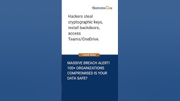 100+ Companies HACKED—Your SharePoint Data at Risk! #microsoft #hacked #latestnews #news #viralnews