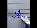 how to write Av in cursive writing | how to learn cursive handwriting | english writing | writing
