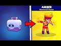 BÜYÜK KUTUDAN AMBER ÇIKARDIM ve MAXLADIM !!! - Brawl Stars